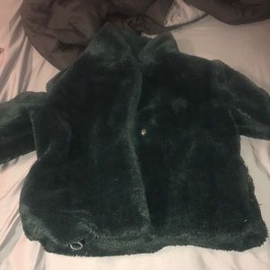 Faux fur jacket